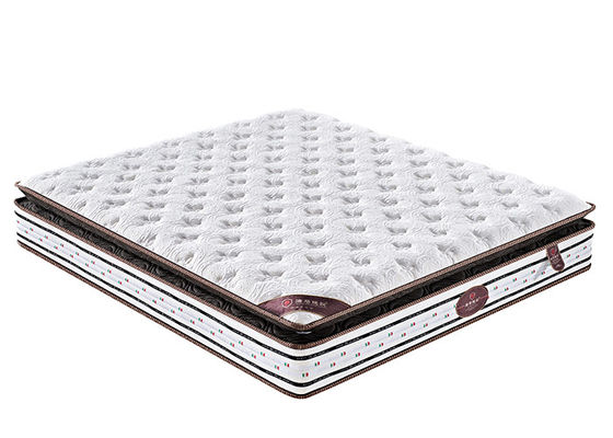 Biobaumwolle-Schaum-Matratze mit hoher Dichte, Soem verdickte König Pocket Spring Mattress