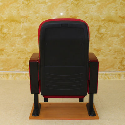 Faltbares stapelbares rotes Kino Hall Chairs With High Density formte Schaum