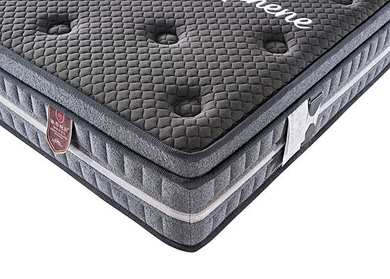 Starke Gedächtnis-Schaum-kühle Gel-König Mattress Hypoallergen Anti Biosis-mittlere Härte
