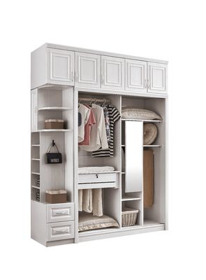 Freundliche weiße hölzerne Garderobe Eco mit Schiebetür-waschbarer Höhe 20cm