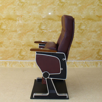 Hochrotes hölzernes Kino Hall Chairs