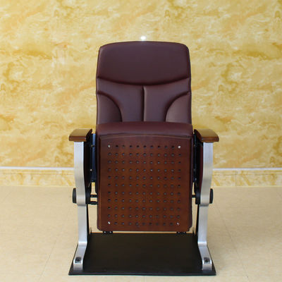 Hochrotes hölzernes Kino Hall Chairs