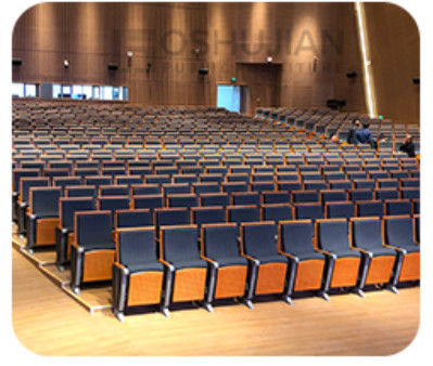 Zusammenklappbare Kino-Hall Chairs Anti Electrostatic Medium-Härte des Sitzer-2
