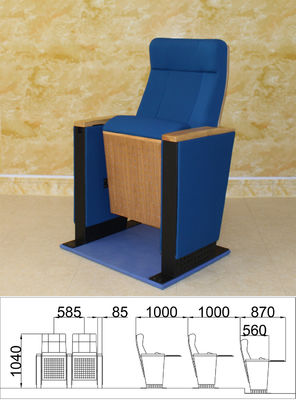 Verblassender Auditoriums-Sitzplatz-Antistuhl